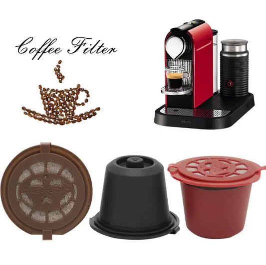 Filtro de Café, Cápsula de Café Reutilizable, Rellenador de Cápsula