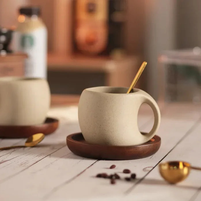 Juego de Café Retro Japonés Creativo